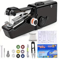 Handheld Sewing Machine - Mini Cordless Electric Sewing Kit, Portable Quick Stitch Tool for Home Repairs & DIY Crafting