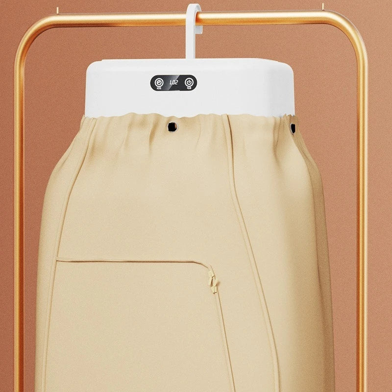 Mini Multifunctional Dryer Electric Clothes Dryer Portable Compact Foldable Laundry Dryer Machine with Dryer Bag and Time Settin