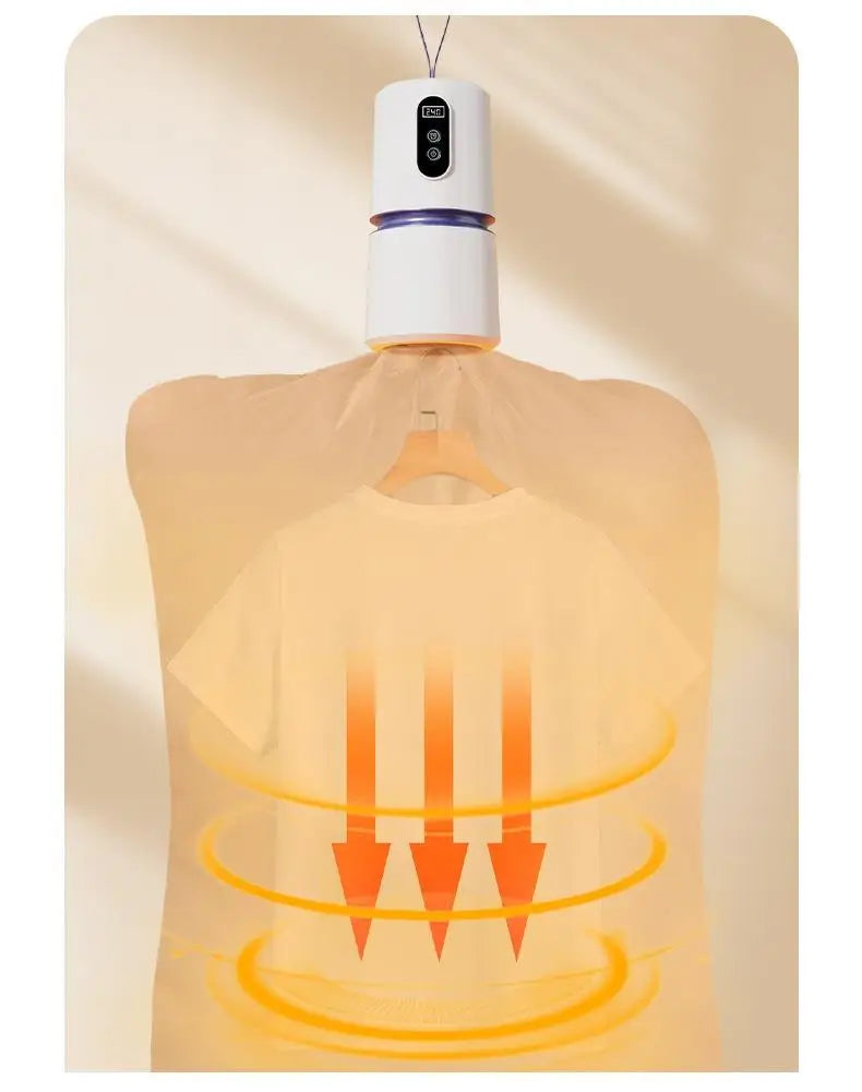 Multifunctional Clothes Dryer Portable Folding Clothing Dryer Hot Air Quick Dryershoe  Machine Mini Compact  In Hotel Home