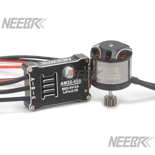 1/12 RC MN Car MN82 MN99 MN168 MN78 Upgrade Kit 2322 2600KV 3500KV Brushless Motor AM32 45A ESC SM3.0/T Plug Model DIY Parts